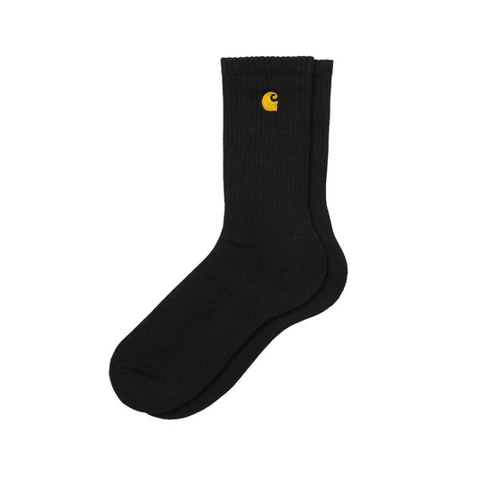 Herren Socken Carhartt Wip Chase Socks Schwarz/Gold