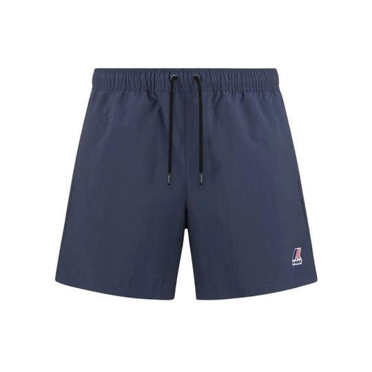 Heren zwempak K-Way Le Vrai Olivier indigo blauw