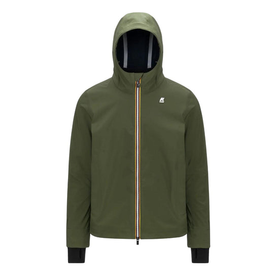 Giubbino Uomo K-Way Jacko Bonded Verde