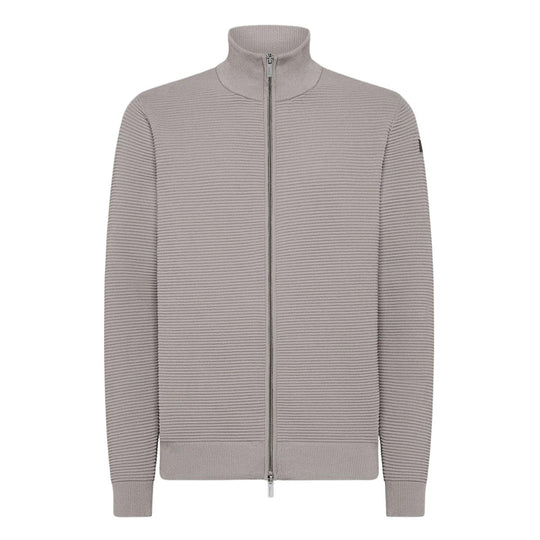 Maglione Uomo RRD Velvet Ottoman Full Zip Grigio