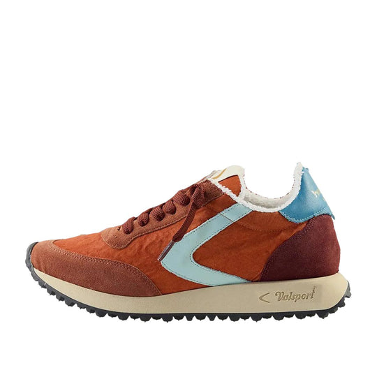 Sneakers Uomo Valsport Start Heritage Nylon Vintage Arancione / Celeste