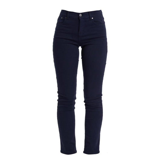 Damesbroek Barbour Essential Slim Donkerblauw