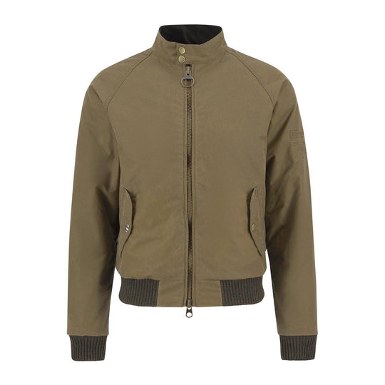Giubbino Uomo Barbour International Merchant Wax (Steve McQueen) Nocciola