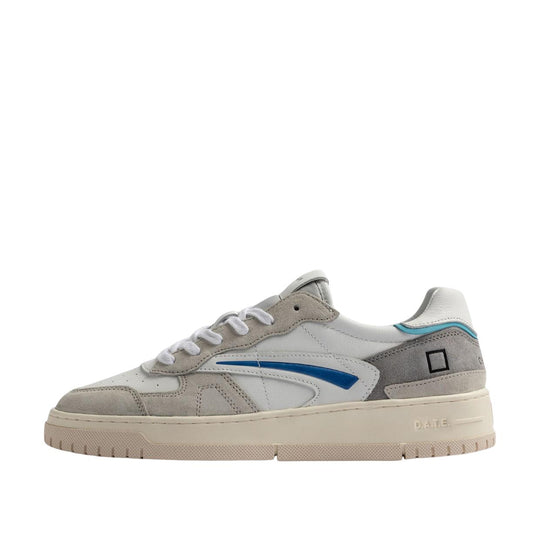 Heren sneakers D.A.T.E. Torneo Pure Soft Wit / Grijs