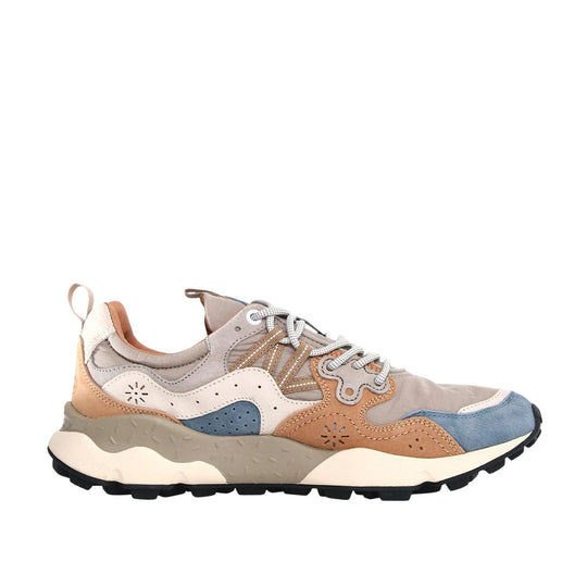 Sneakers Uomo Flower Mountain Yamano 3 Beige Multicolor
