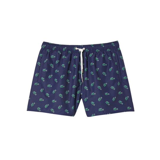 Costume Uomo Lacoste Stampa Logo Blu