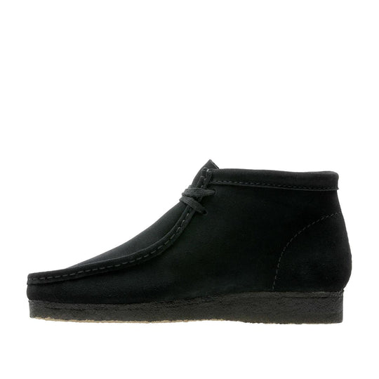Enkellaarzen Clarks Wallabee Boot Zwart