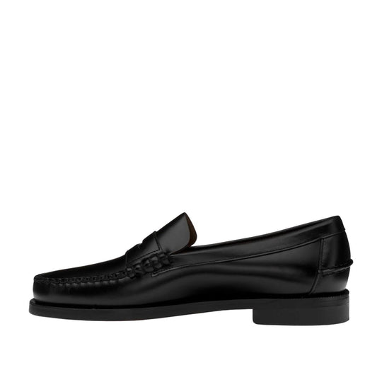 Sebago Classic Dan zwarte herensloffen (Regular Fit)