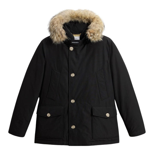 Herenjack Woolrich Arctic Anorak Afneembare Bont Zwart