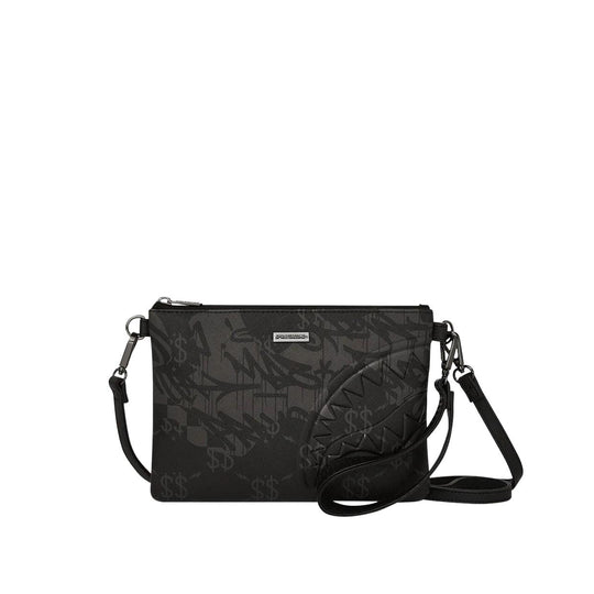 Pochette Sprayground 3AM Check Nero