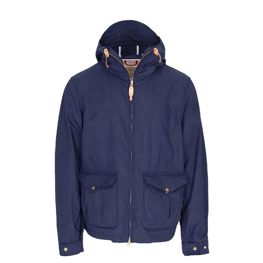 Manifattura Ceccarelli jas met capuchon Blazer Navy Blauw