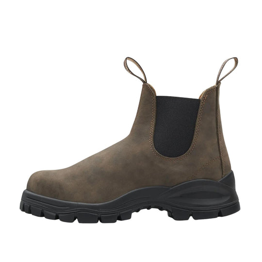 Women's Blundstone #2239 Platform Brown Ankle Boots