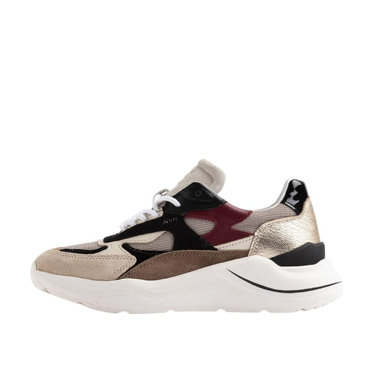 Dames schoenen D.A.T.E. Fuga Dragon Beige/Zwart