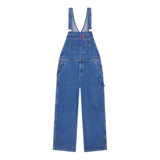Men's Overalls Dickies Bib Loose Light Jeans