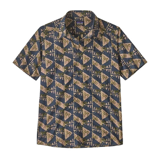 Herrenhemd Patagonia Go To Shirt Blau Mehrfarbig