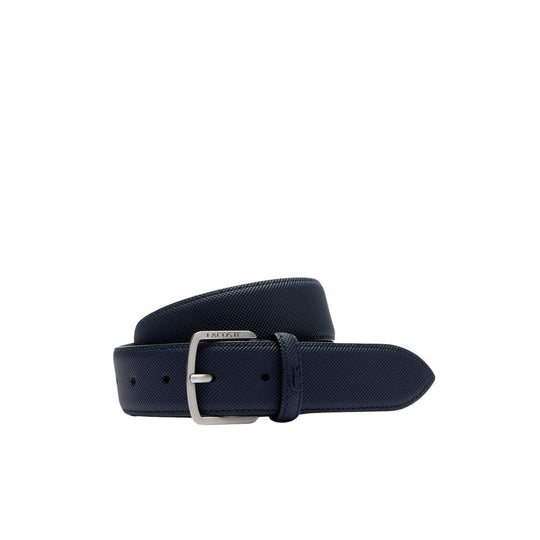 Riem Heren Lacoste Petit Piqué Blauw
