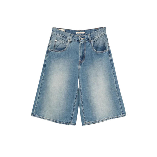 Bermuda Donna Levi'S Super Baggy Jort Denim Chiaro