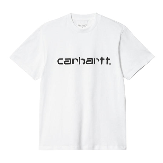 T-shirt Donna Carhartt WIP W' S/S Script Bianco