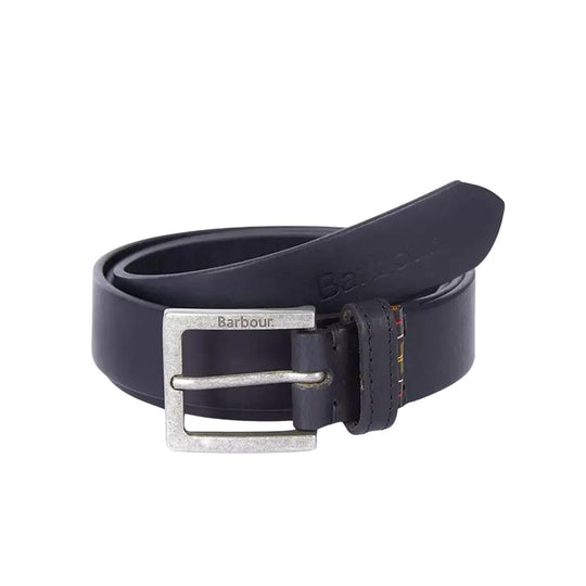 Cintura Uomo Barbour Pull Up Nero