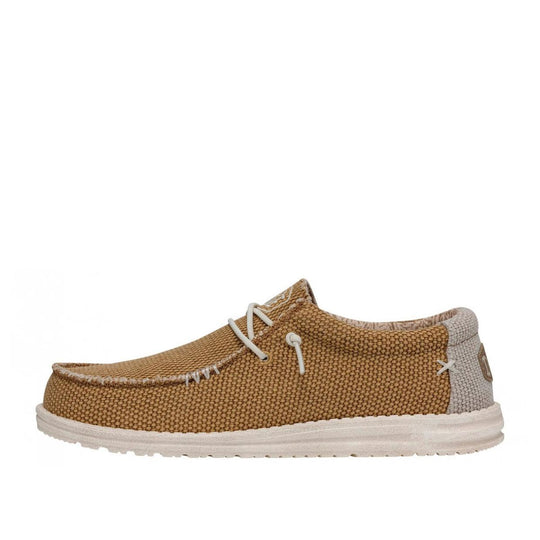 Men's Shoes Hey Dude Wally Braided Ochre