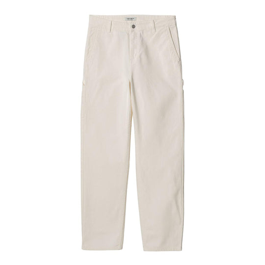 Damesbroek Carhartt WIP W' Pierce Pant Straight Wit Crème