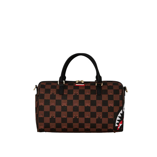 Sprayground Tasche Peeking Character Mini Duffle Braun Mehrfarbig
