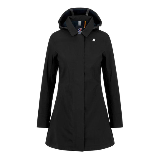 Women's K-Way Mathy Bonded Jacket Black / Blue
