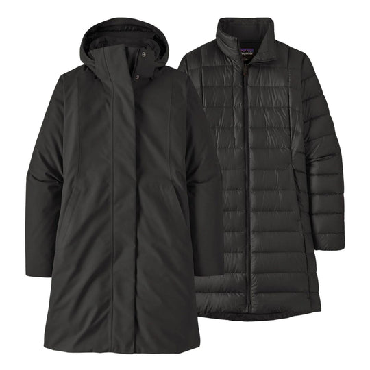 Dames jack Patagonia W' Tres 3-in-1 Parka Zwart