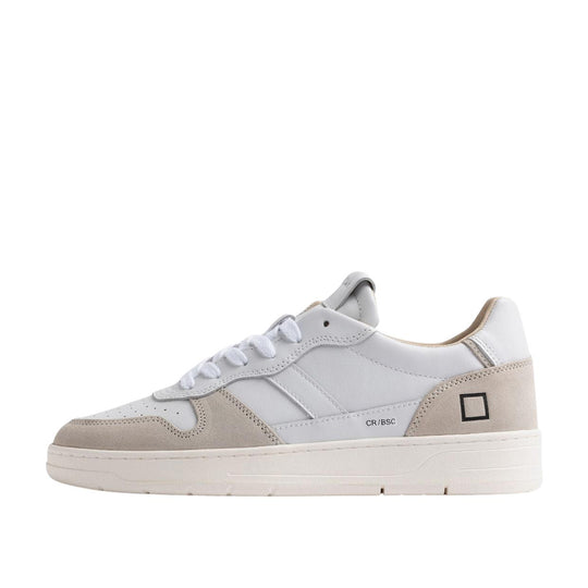 Heren schoenen D.A.T.E. Court 2.0 Basic Wit/Beige