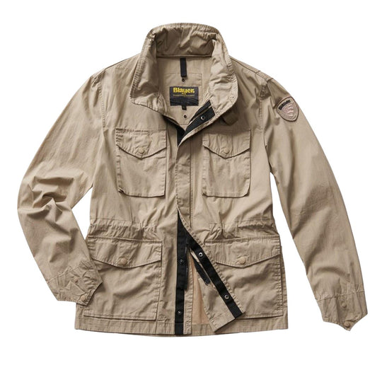 Heren jack Blauer Field Jacket Beige