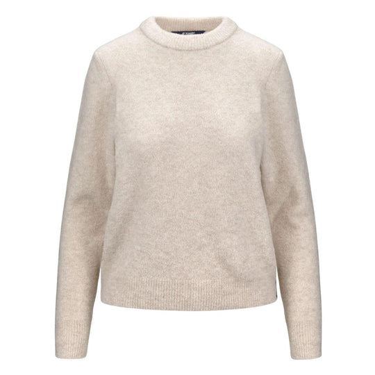 Maglione Donna K-Way Clarisse Wool Merino Boucle Beige