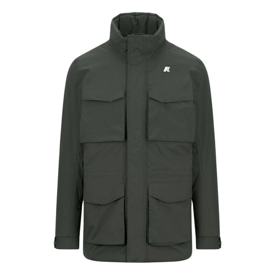 Giubbino Uomo K-Way Manphy Warm Ottoman Verde