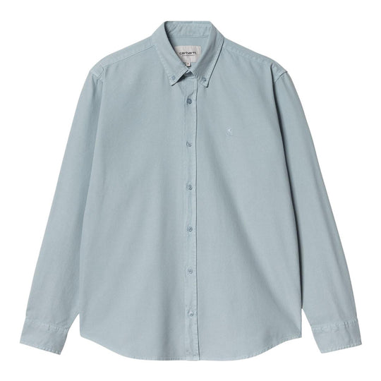 Camicia Uomo Carhartt WIP L/S Bolton Ghiaccio