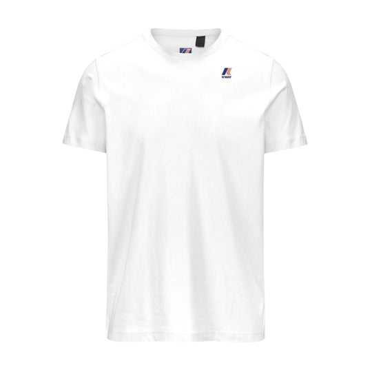 T-shirt Uomo K-Way Le Vrai Edouard Bianco