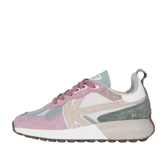 Heren Sneakers Kaotiko Vancouver multi Roze/Groen
