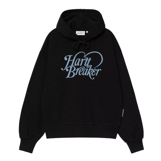 Felpa Uomo Carhartt WIP W' Hooded Harttbreaker Nero