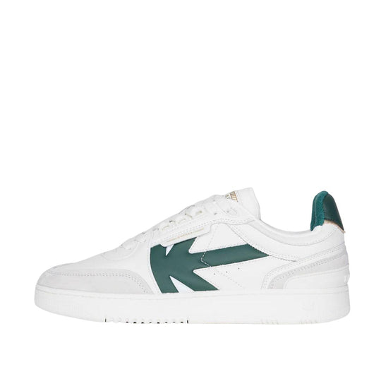 Heren Sneakers Kaotiko Boston Piping Wit/Groen