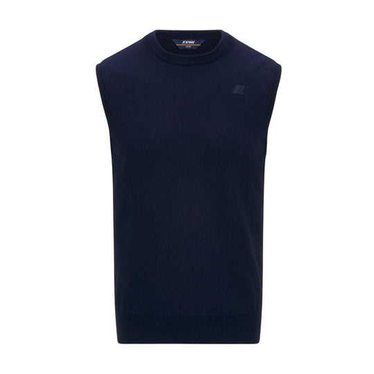 Gilet Uomo K-Way Jeano Cotton Blu Scuro