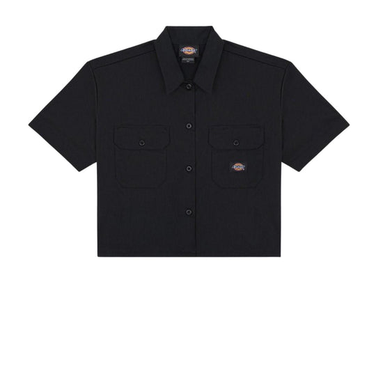 Camicia Donna Dickies Crop Nero