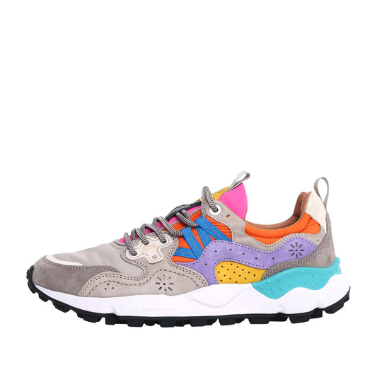 Women's Sneakers Flower Mountain Yamano 3 Gray / Multicolor Pink