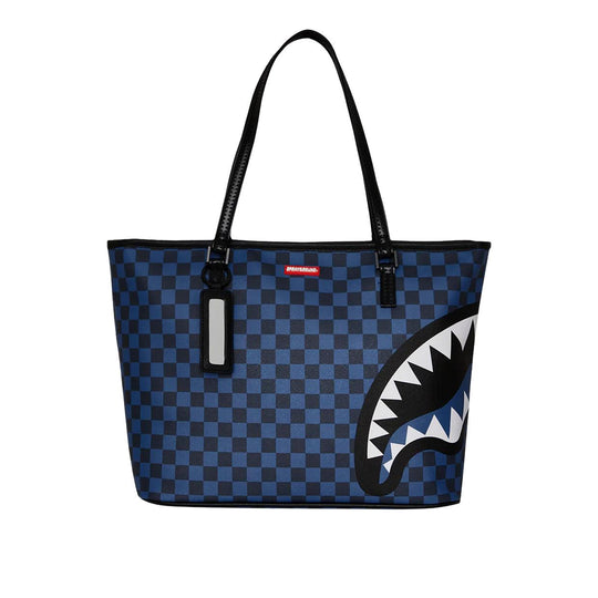 Damen Tasche Sprayground Midnight Sharks in Paris Blau Multicolor