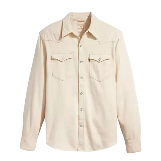 Camicia Uomo Levi's Standard Western Barstow Ecru