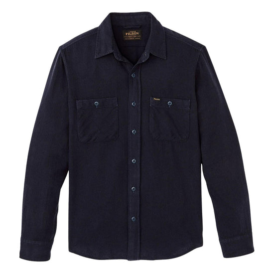 Men's Filson Rangeland Flannel Shirt Blue