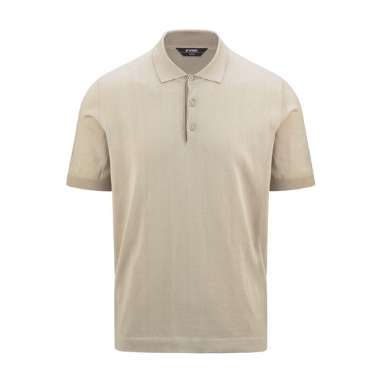 Polo Maglia Uomo K-Way Pleyne Beige