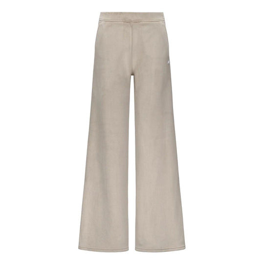 Damesbroek Joggingbroek K-Way Jenny Velours Beige