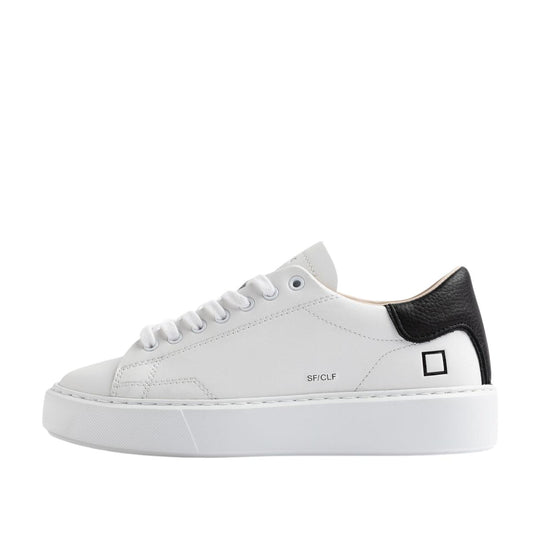 Dames schoenen D.A.T.E. Sfera Calf Wit/Zwart