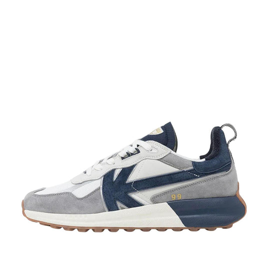 Heren sneakers Kaotiko Vancouver Ivy Grijs / Blauw