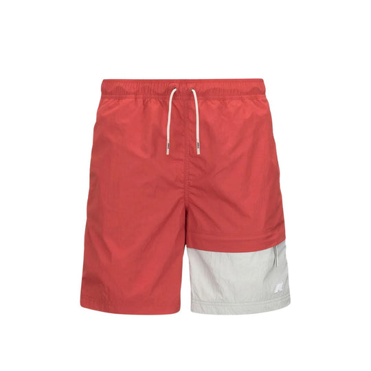 Costume Uomo K-Way Lenon Insert Beach Corallo / Grigio