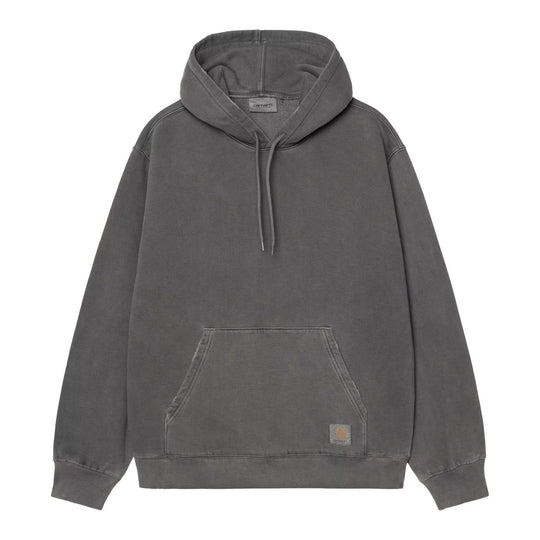 Herren Sweatshirt Carhartt Wip Kapuzen-Torion Sweatshirt Schwarz Gewaschen