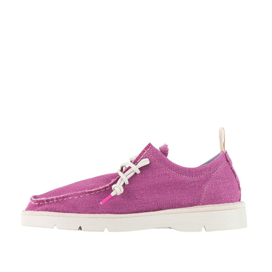 Scarpe Allacciate Donna Panchic P19 Lino Viola